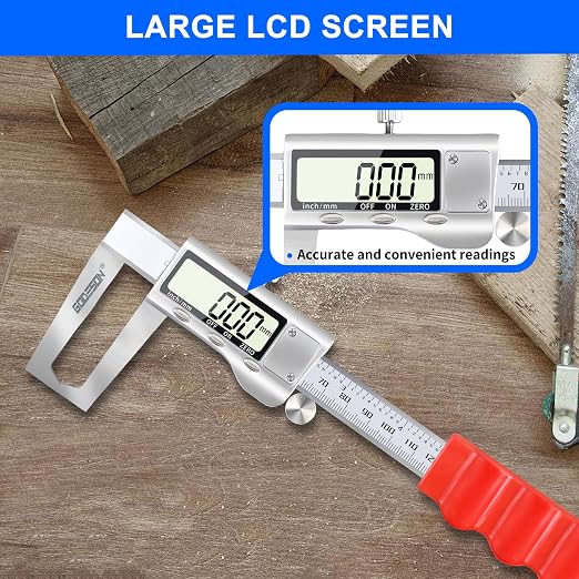 GODESON Disc Brake Rotor Micrometer, Digital Caliper Measuring Tool - Image 5
