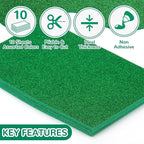10 Pack Glitter Foam Sheets Craft 8 x 12 inch | Sparkles Foam Paper - Image 3