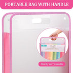 Caydo 3PCS Scrapbook Paper Storage Organizer - Image 5