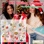 Namifin 374 Pcs Christmas Keychain Making Kit - Image 6