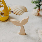 Chunky Mermaid Tail 4-inch, 1/2 inch Thick, & Summer Tiered Tray Decor Set - Image 5