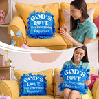 Chunful 8 Sets Religious God's Love Tied Pillow Craft Kit 2026 VBS Crafts DIY - Image 5