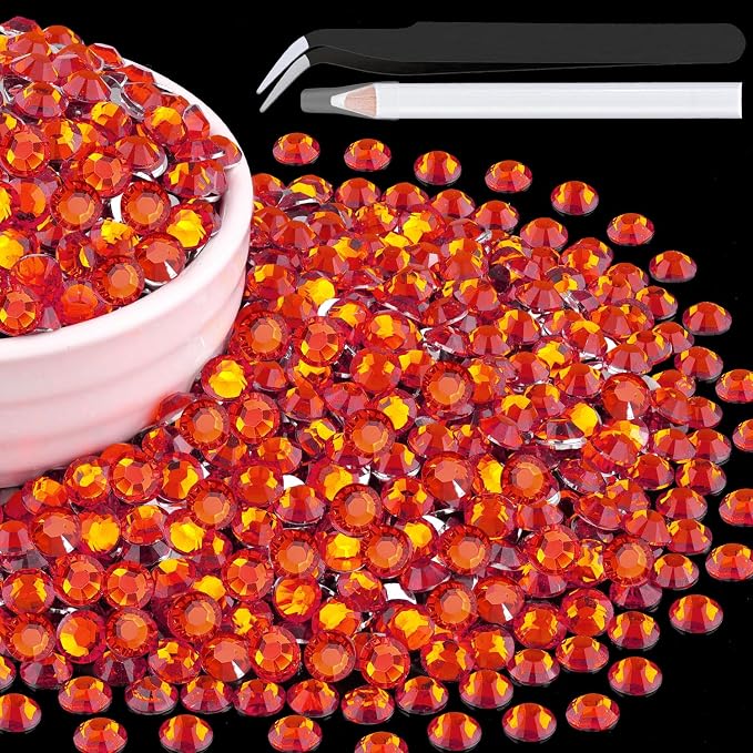 4000PCS 5mm Resin Rhinestones Bulk by BELLEBOOST