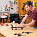 WORKPRO 6" Bar Clamps for Woodworking, One-Handed Clamp/Spreader, Light Duty - Image 9