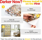 OHTMERU 3D Stained Glass Window Privacy Film, Heat Control UV Blocking Static - Image 6
