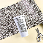 Tintnut Leopard Permanent Vinyl Roll 12in x 5ft Cheetah Adhesive Vinyl | Black - Image 7
