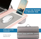 LAPGEAR Home Office Lap Desk – Pink, Fits 15.6” Laptops - Image 4