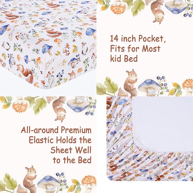 lasoftan Kids Sheet Set Full Size, Full Sheet Set - Image 4
