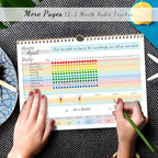 gisgfim Habit Tracker Calendar Motivational Habit Tracking Journal - Image 5
