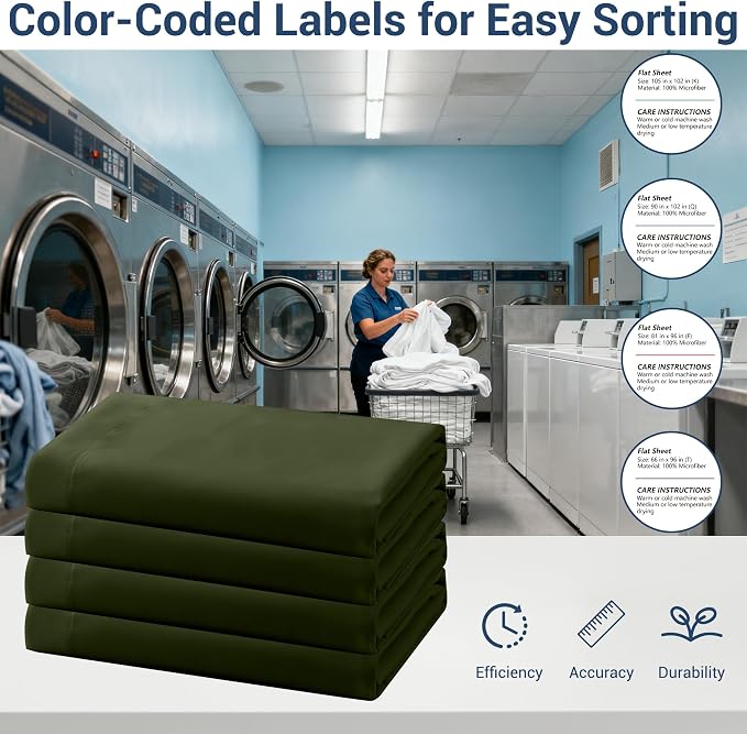 King Flat Sheet Only, 1 Pack Top Bed Sheets, Soft Breathable Brushed Microfiber - Image 4
