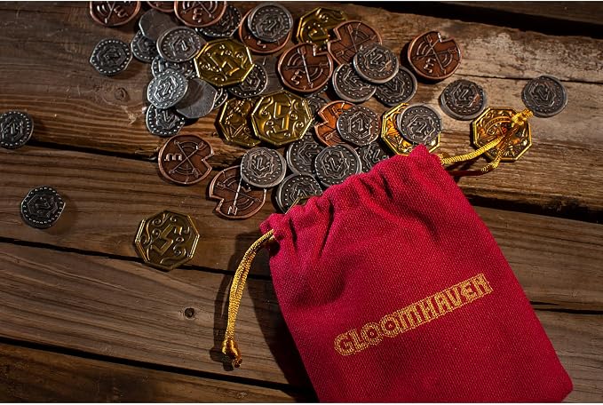 Cephalofair Games: Gloomhaven: Metal Coin Upgrade - Image 5
