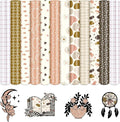 Tintnut Boho Geometry Permanent Vinyl 10 Sheets 12x10in Adhesive Vinyl | Line by Tintnut
