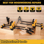 8-Piece Bar Clamps for Woodworking - Image 6
