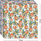 Origami Paper Kit 50 Sheets 6 Inch Square Double Sided Color 10 Vivid Colors - Image 3