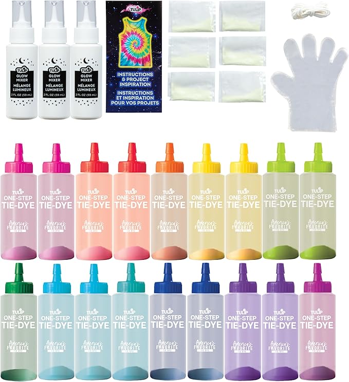 Tulip Glow Tie-Dye Tub, Design Your Looks, Add Glow Effects to Your Favorite - Image 2