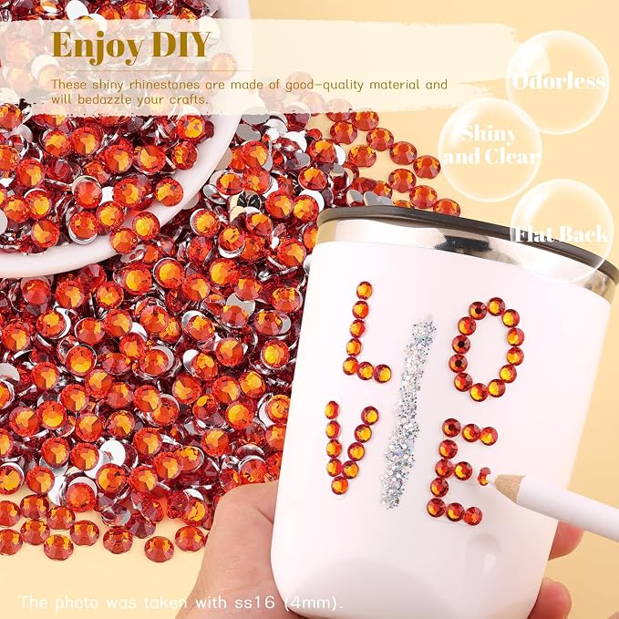 12000PCS 2mm Resin Rhinestones Bulk - Image 4