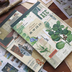 Vintage Washi Stickers for Scrapbooking, Aesthetic Sticker Book for Journaling - Image 7