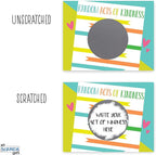 Make Your Own DIY Scratch Off ScratchNotes 20 Pack 3x4 Note Cards & Stickers - Image 6