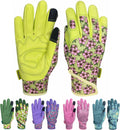 Thorn Proof&Puncture Resistant Gardening Gloves with Grip,Garden Gloves for Women, Leather Work Gloves,Gifts
