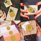 300Pcs Gold Sealing Wax Beads, Vintage Wax Seal Beads - Image 3