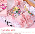 30 Pcs Beadable Keychain Bars Bulk, Bead Keychains Colorful Metal, DIY - Image 6