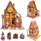 OZJAY DIY Miniature House Kit, 3D Wooden Puzzles by OZJAY