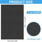 Cross Stitch Fabric 14 Count Aida Cloth 28 x 19 Inch Large Size Classic Reserve - Image 2