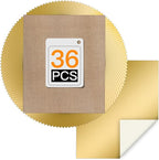 HTVRONT Gold HTV Heat Transfer Vinyl Bundle: 36 Pack 12 x 10 Iron on Vinyl | by HTVRONT