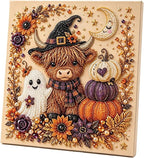 POETRYDRAW Halloween Decor Highland Cow Pearl Art Kit by POETRYDRAW