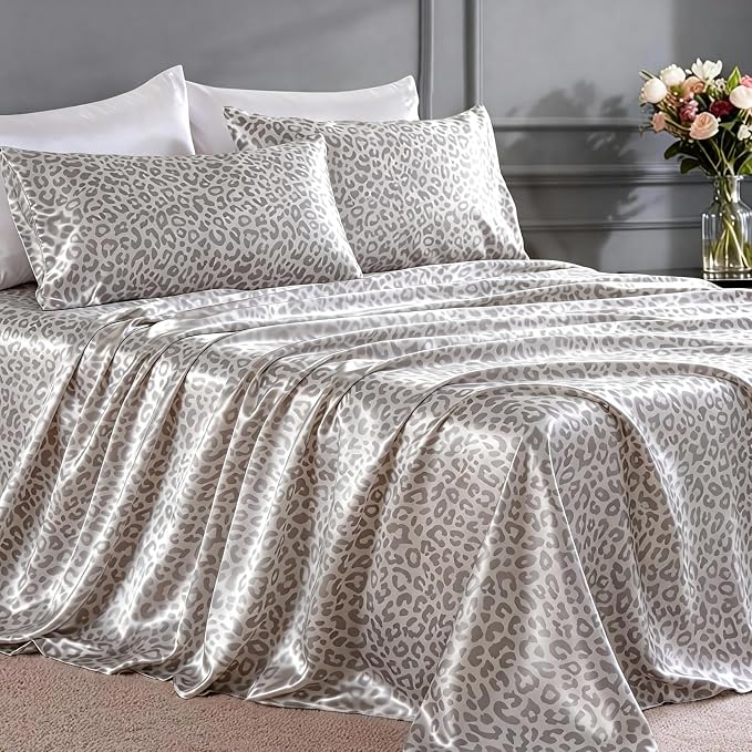 FreshCulture Satin Sheets King Size by FreshCulture