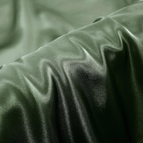 Aormenzy Satin Pillow Cases for Women Standard Size Set of 2, Woodland Green - Image 2