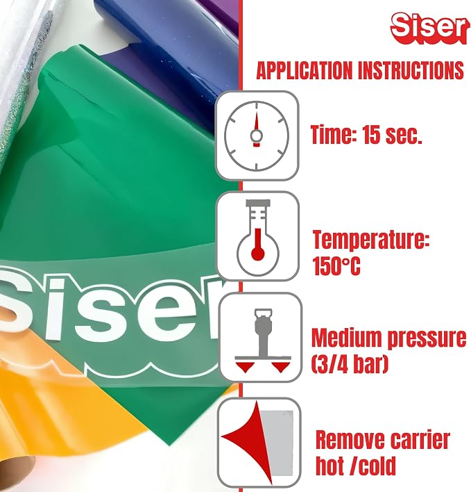 Siser EasyWeed HTV Roll 11.8" x 15ft - Image 4