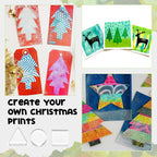 Ripeng 3 Pack Monoprinting Print Plates 3 Inch Small Gel Printing Plates - Image 4