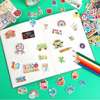 600 Pcs Back to School Foam Stickers Self Adhesive - Image 4