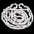 400Pcs 5-8mm Natural White Howlite Chip Stone Beads | Pre-Drilled Irregular - Image 8