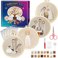 Huacan Embroidery Kit for Beginners by Home
