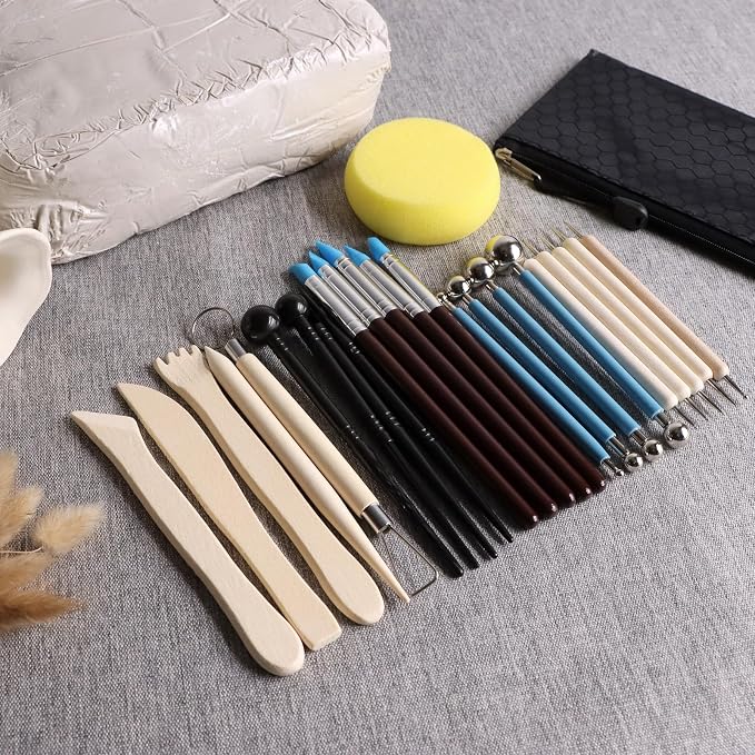 ZEHIQ White Air Dry Clay 2.2 lbs - Image 7