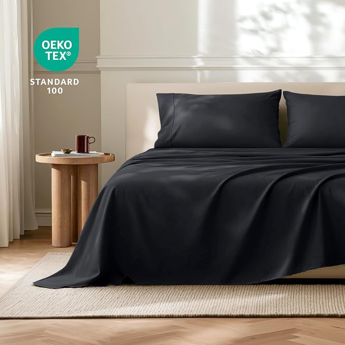 Bare Home Queen Flat Sheet - Image 4