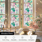 ADD.HERES Window Privacy Film, Stained Glass Decorative Static Cling, Removable - Image 4