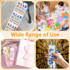 240 Pcs Kraft Paper Blank Bookmarks, 3 Sizes 2 Colors Bookmark Making Kit - Image 7