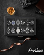 ProCase Watch Box for Men, 24 Slots Watch Display Holder - Image 7