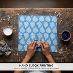 E-Tailor® Hand-Block Printed Pre-Cut Cotton Fabric Ideal - Image 6