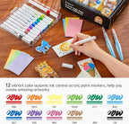 Shuttle Art 44 Pcs Magic Foam Texture Painting Kit, Including 28 Pcs Foam - Image 4