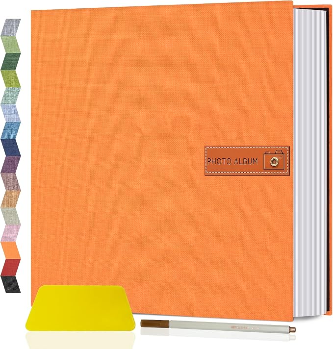 Popotop Large Photo Album Self Adhesive 4x6 5x7 8x10 Scrapbook Album DIY by Popotop
