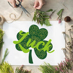 ORIGACH 3 Pcs Large Layered Shamrock Saint Patrick's Day Stencils 11.8x11.8 inch - Image 6