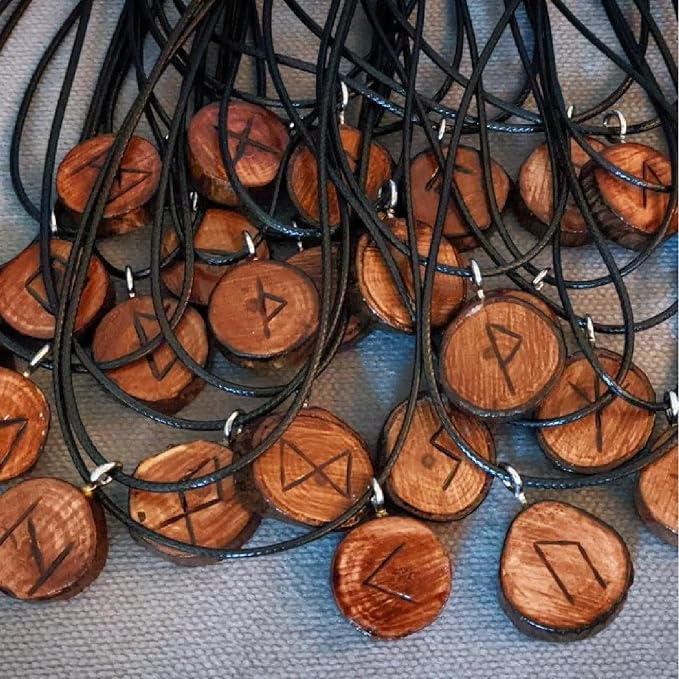 Runes Stencils for Painting on Wood Stones Reusable Celtic Border Ancient - Image 2