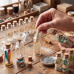 Geiserailie 45 Pcs Mini Glass Bottles - Image 6