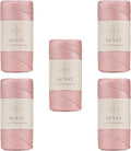 5 Skeins of Sensy Premium 2mm 251 Yards Polyester Rope 100% Polypropylene Cord by SSENSY