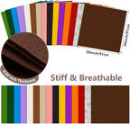 Felt Fabric 36'' X 36'' Large Felt Sheets Stiff Craft Felt by The Yard - Image 2