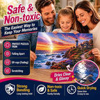 Jigsaw Puzzle Glue Clear with Applicators, No Yellowing Puzzle Saver - Image 7